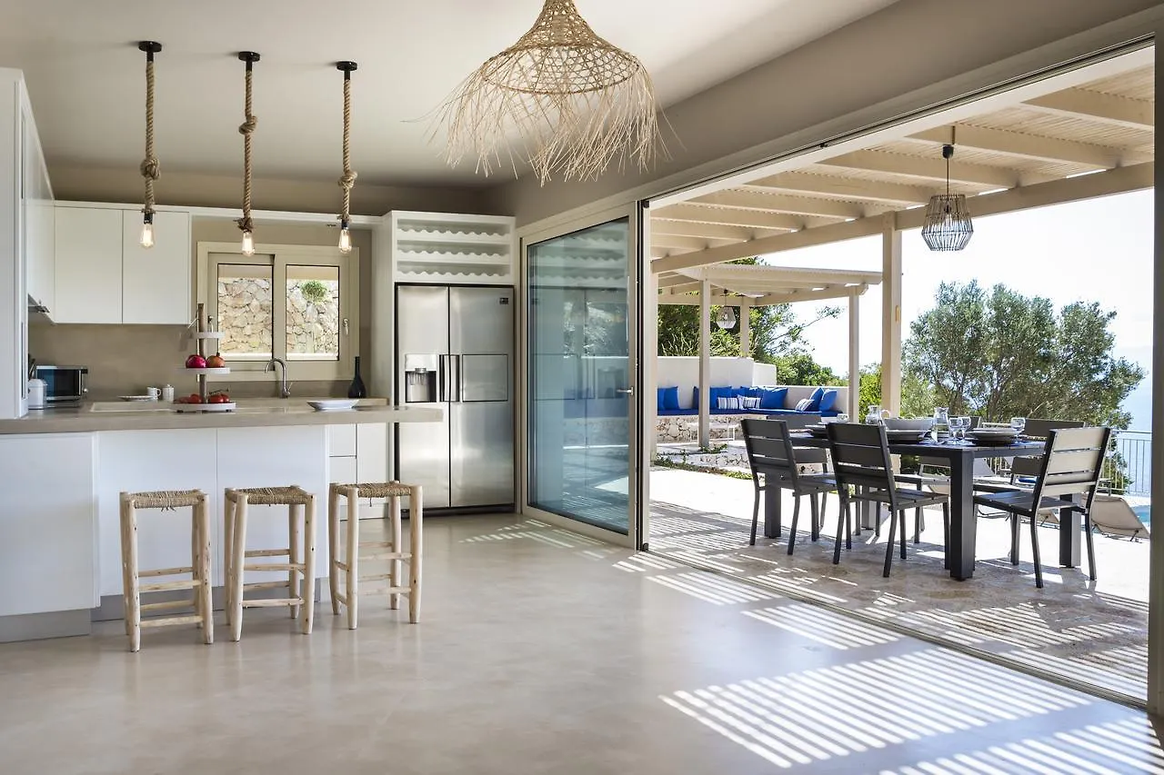 Unique Kefalonia Villa Filakia location